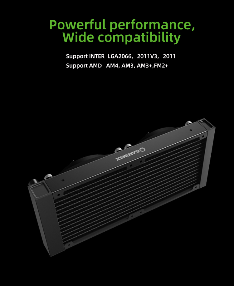 Gamemax Icechill-240-Rainbow all- in-one Liquid cooler